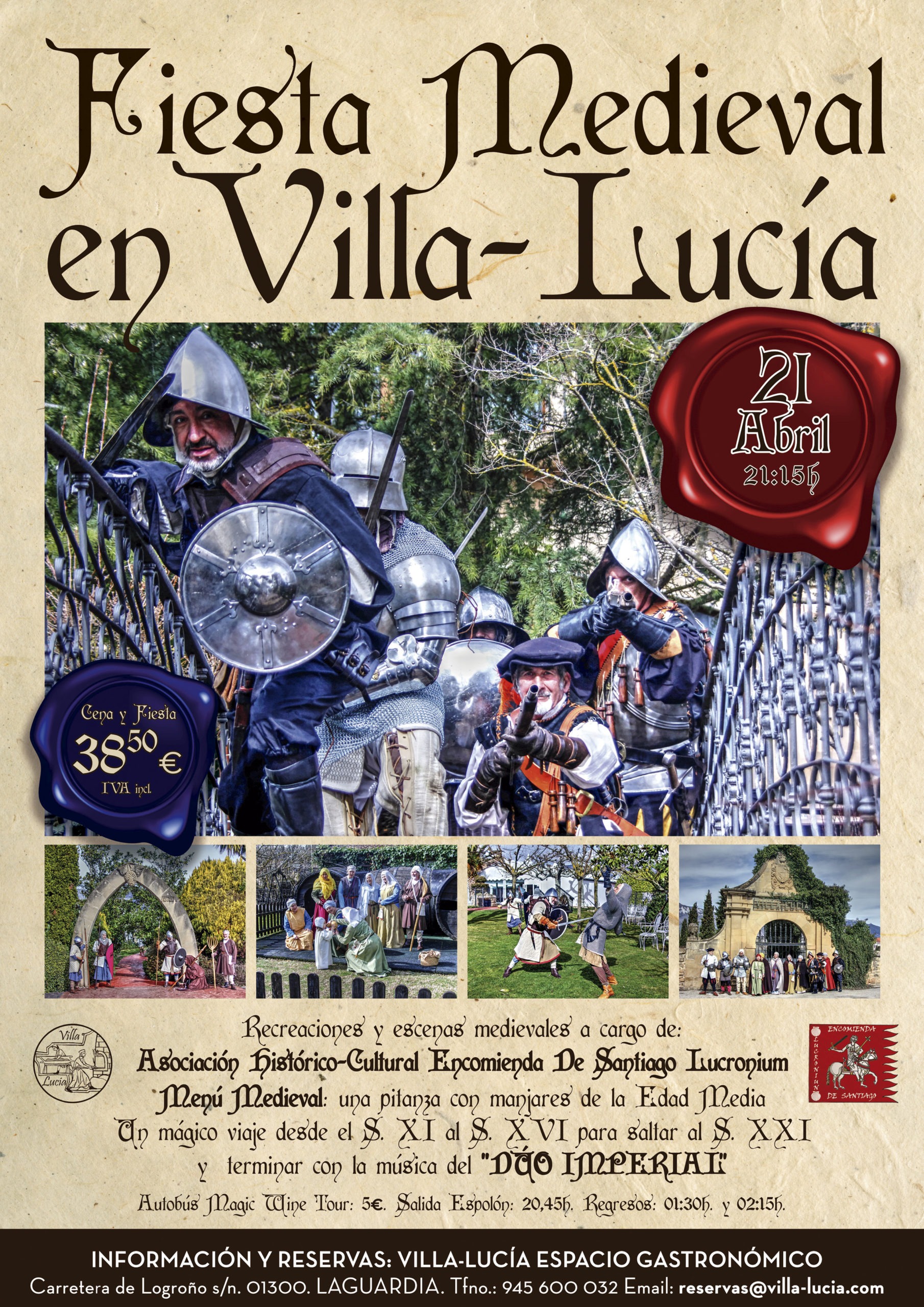 Fiesta Medieval by Villa-Lucía, Laguardia – 21 Abril