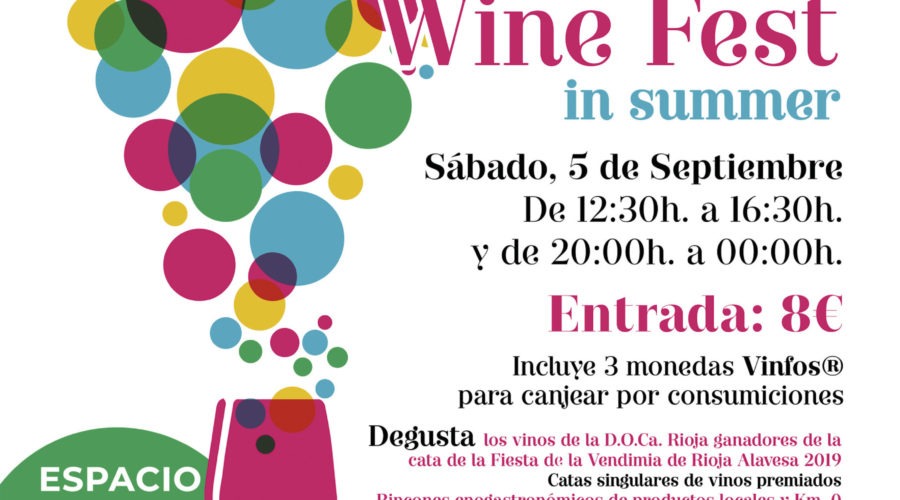 II. Spring Wine Fest "in summer", 5 sept 2020