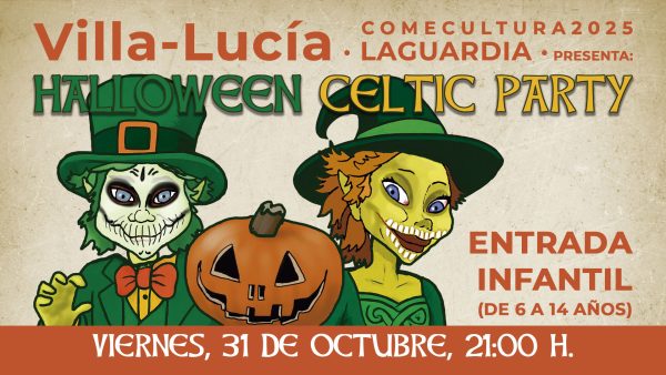 Halloween Celtic Party: 31 octubre 2025 ENTRADA INFANTIL